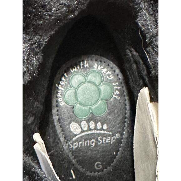 Spring Step Relife Boisa Boot Black Vegan Leather 9 US 40 EU NIB Water Resistant - Picture 15 of 16